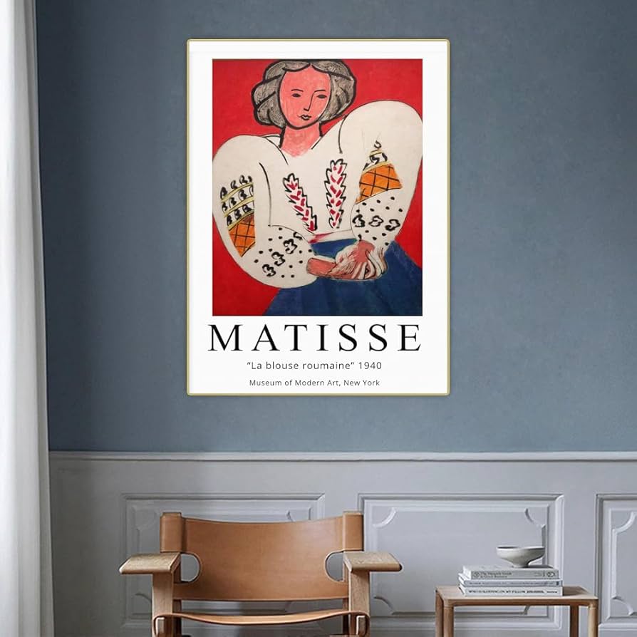 【ポスター】アンリ・マティス 「ルーマニアのブラウス」(A1サイズ) Amazon.co.jp: Henri Matisseアンリ・マティス画家が作るアート